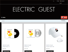 Tablet Screenshot of electricguest.kungfustore.com