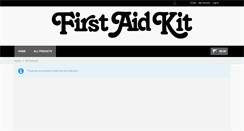 Desktop Screenshot of firstaidkit.kungfustore.com